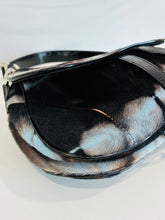 Load image into Gallery viewer, Vintage Pony Hair Double Saddle Bag
