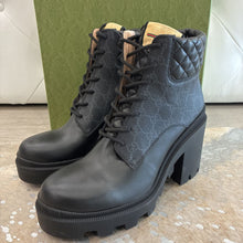 Load image into Gallery viewer, NIB Supreme Calfskin Leather Laceup Bootie
