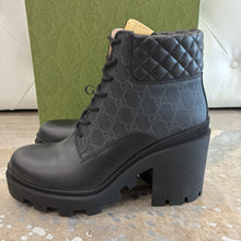 Load image into Gallery viewer, NIB Supreme Calfskin Leather Laceup Bootie
