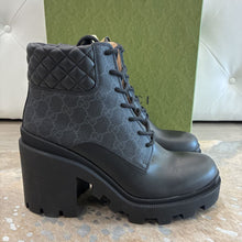 Load image into Gallery viewer, NIB Supreme Calfskin Leather Laceup Bootie
