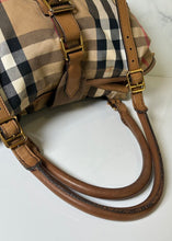 Load image into Gallery viewer, SOLD IN ACCOUNT BALANCE Vintage House Check Handle Bag with Crossbody
