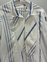 Load image into Gallery viewer, Asymmetric Striped Shirt
