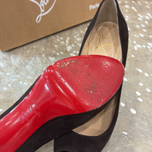 Load image into Gallery viewer, Altadama Suede Peep Toe Pumps 100mm
