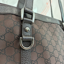 Load image into Gallery viewer, GG Canvas Medium Abbey Tote
