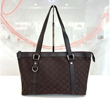 Load image into Gallery viewer, GG Canvas Medium Abbey Tote
