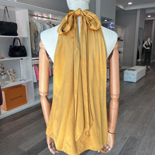 Load image into Gallery viewer, Lori High Neck Silk Stretch Halter Top
