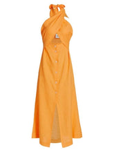 Load image into Gallery viewer, Soffio Linen Midi Dress
