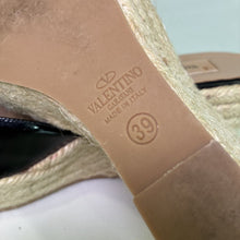 Load image into Gallery viewer, Patent Bow Platform Espadrille
