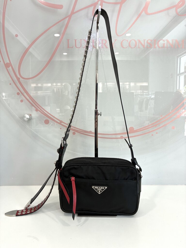 New Vela Studded Shoulder Bag