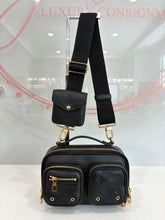 Load image into Gallery viewer, Monogram Embossed Utility Crossbody
