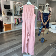 Load image into Gallery viewer, Odaylus Cropped Pleated Linen Jumpsuit
