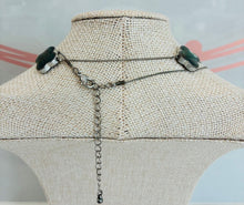 Load image into Gallery viewer, Silver Mother of Pearl Clover Necklace
