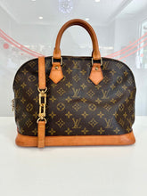 Load image into Gallery viewer, Alma PM Monogram Canvas Bag with Crossbody Strap
