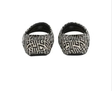 Load image into Gallery viewer, NWT Balmain B It Quilted Monogram Slide Sandals
