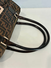 Load image into Gallery viewer, Tobacco Zucca Print Canvas Mia Large Tote Bag
