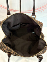 Load image into Gallery viewer, Tobacco Zucca Print Canvas Mia Large Tote Bag
