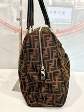 Load image into Gallery viewer, Tobacco Zucca Print Canvas Mia Large Tote Bag
