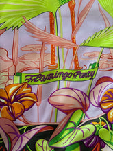 Load image into Gallery viewer, Flamingo Party Silk Scarf
