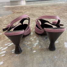 Load image into Gallery viewer, Leather T-Strap Kitten Heels
