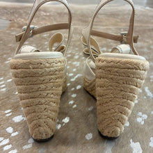 Load image into Gallery viewer, Leather Bow Accent Espadrilles
