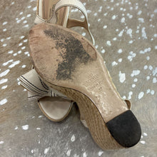 Load image into Gallery viewer, Leather Bow Accent Espadrilles
