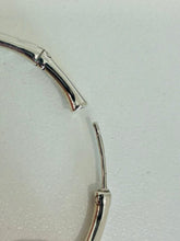 Load image into Gallery viewer, Sterling Silver Bamboo Earrings
