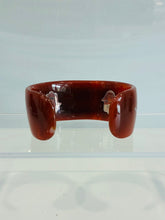Load image into Gallery viewer, Dot Collection Red Agate Stone Cuff

