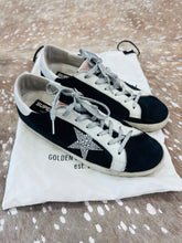 Load image into Gallery viewer, Private Edit Superstar Swavorski Suede Sneakers
