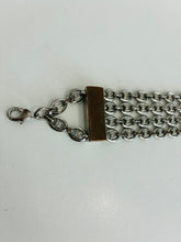 Load image into Gallery viewer, Rare Logo Plaque Quad Chain Bracelet
