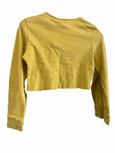 Load image into Gallery viewer, Blue Label Long Sleeve Cropped Top
