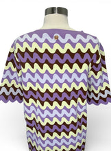 Load image into Gallery viewer, NWT Wave Jacquard Knit Midi T-Shirt Dress
