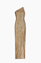 Load image into Gallery viewer, NWT Sequin One-Shoulder Gown
