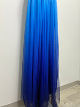 Load image into Gallery viewer, NWT Chiffon Pleated Ombre Gown
