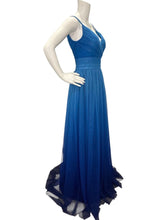 Load image into Gallery viewer, NWT 2025 Runway Chiffon Pleated Gown
