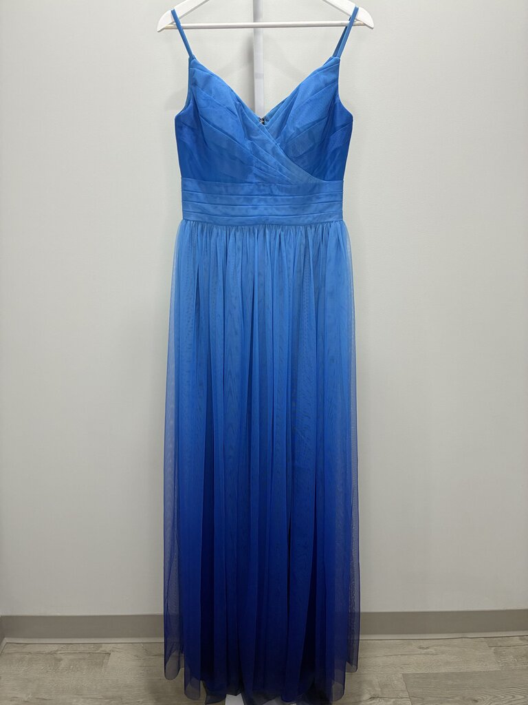 NWT Chiffon Pleated Ombre Gown