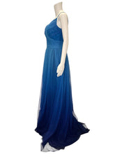 Load image into Gallery viewer, NWT 2025 Runway Chiffon Pleated Gown
