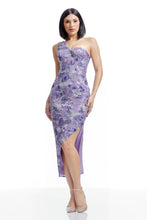 Load image into Gallery viewer, NWT Magnolia One-Shoulder Bead and Sequin Midi Dress
