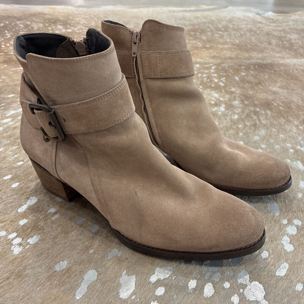 Suede Jano Moto Bootie