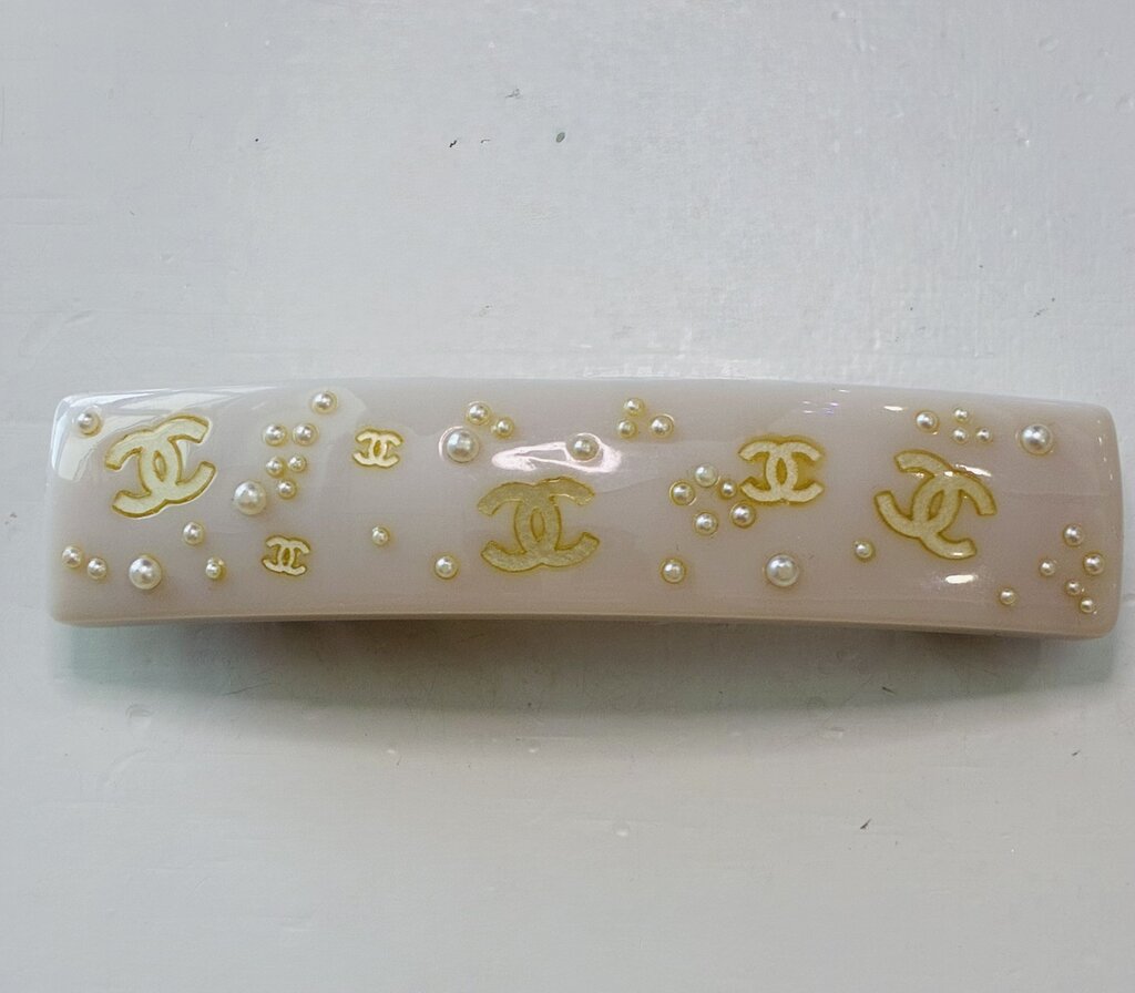 Valetta Cocomark Faux Pearl Barette 03P