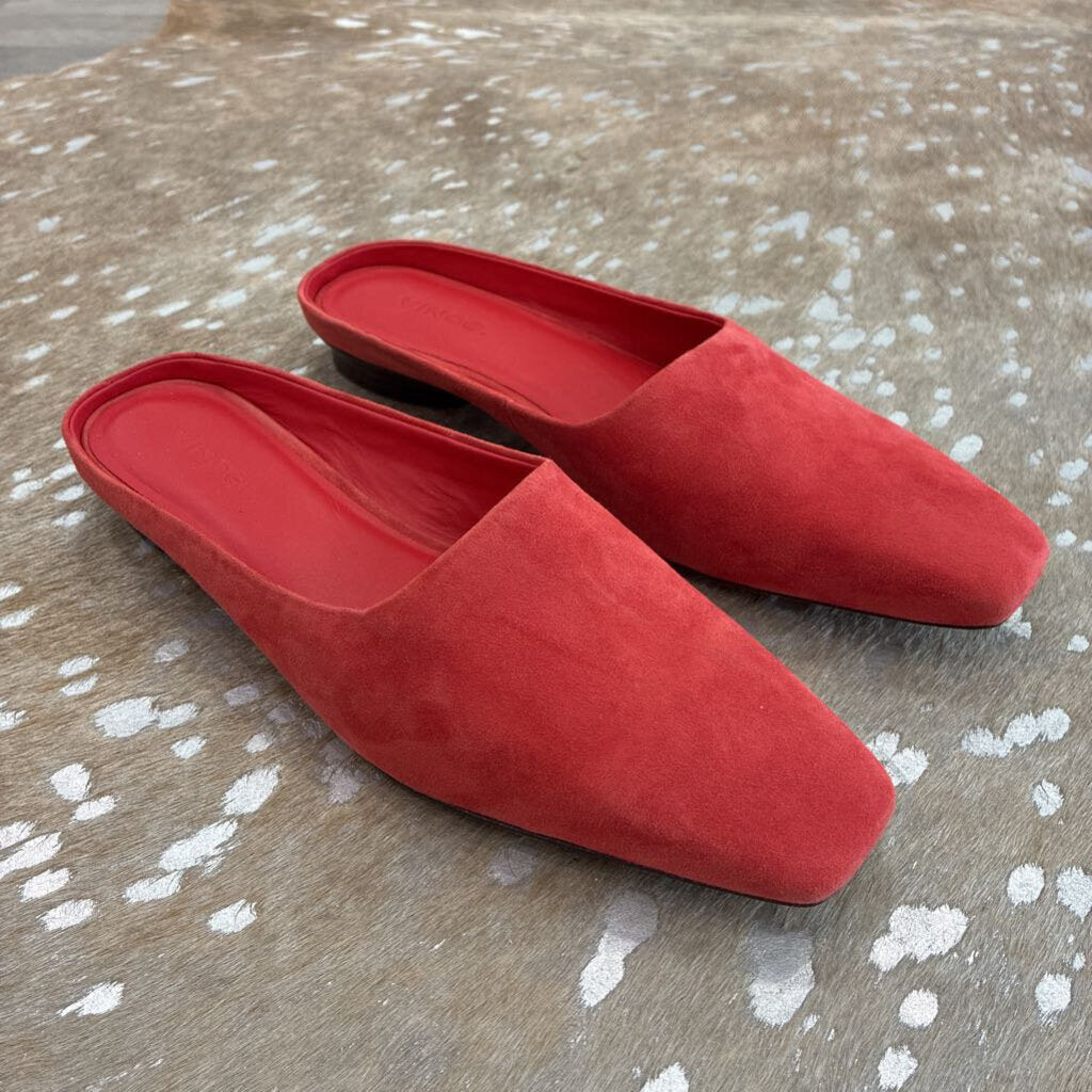 Suede Square Toe