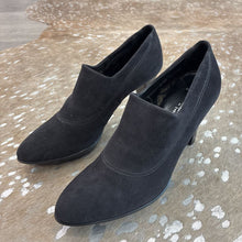 Load image into Gallery viewer, Marvin K Rosette Suede Ankle Booties
