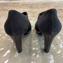 Load image into Gallery viewer, Marvin K Rosette Suede Ankle Booties
