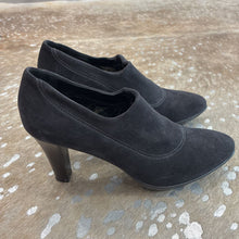 Load image into Gallery viewer, Marvin K Rosette Suede Ankle Booties
