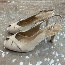 Load image into Gallery viewer, Patent Peekaboo Slingback Sandals
