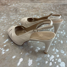 Load image into Gallery viewer, Patent Peekaboo Slingback Sandals
