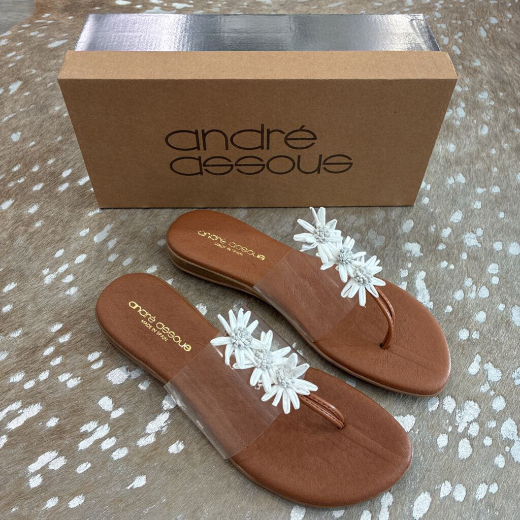 NIB Nadine 3 Flower Thong Sandals