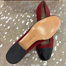 Load image into Gallery viewer, Suede Cap Toe Pumps
