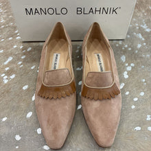 Load image into Gallery viewer, Suede Kiltie Venetian Flats
