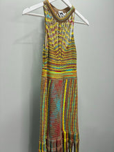 Load image into Gallery viewer, Woven Fringed Midi Dress
