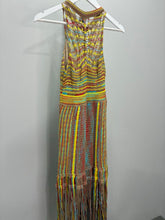Load image into Gallery viewer, Woven Fringed Midi Dress
